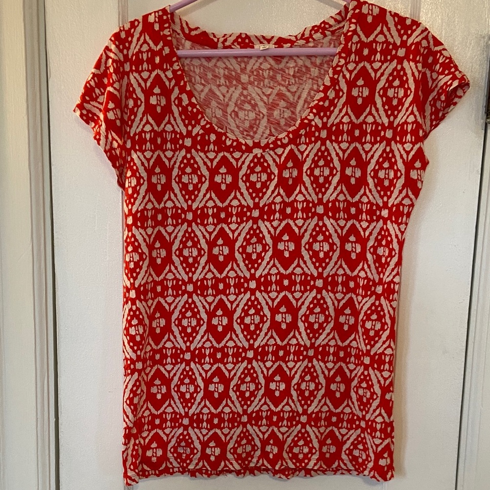 J. Crew Ikat Tee
